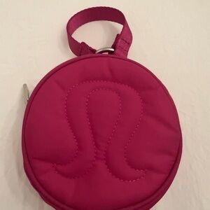 Lululemon Ripened Raspberry belt bag/coin pouch